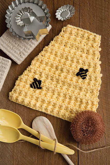 Beehive Dishcloth