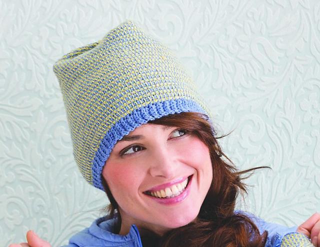 Snuggly Sock Yarn Hat