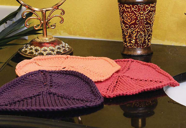 Shaped Washcloth Trio