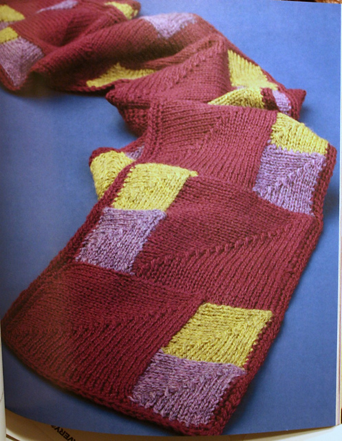 #48 Mitered Squares Scarf
