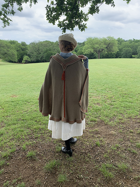 Ladies' Utopia Cape Sweater with Vest and Belt
