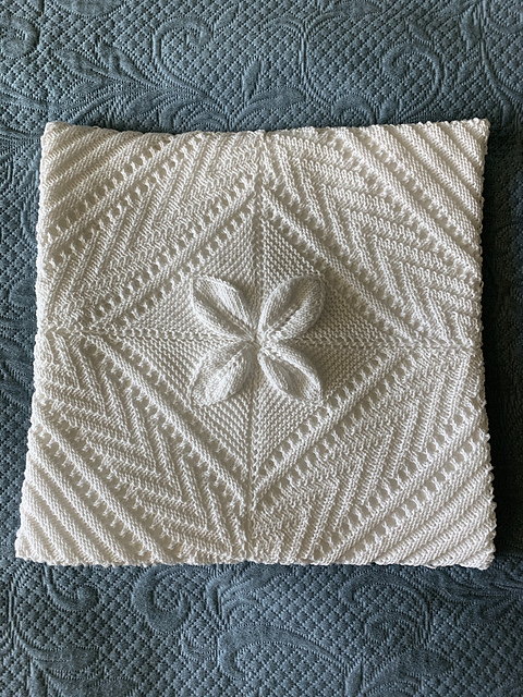 Square for Quilt, Leaf and Dart