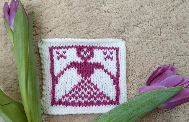 Vintage Norwegian Tiles 2knit April