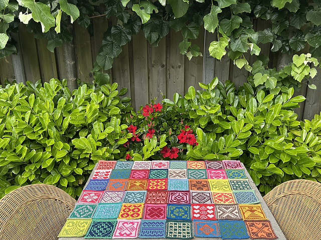 Vintage Norwegian tiles June