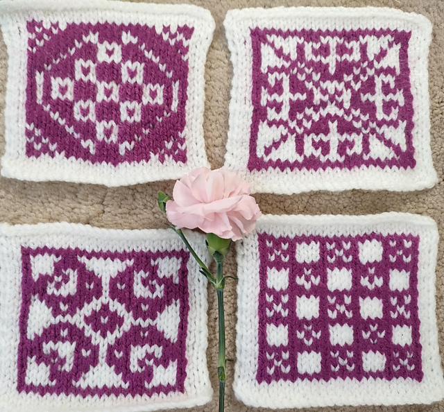 Vintage Norwegian Tiles June 2knit