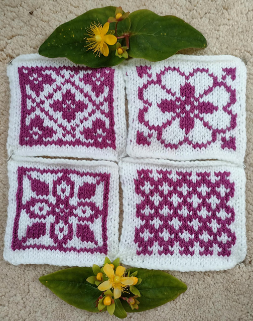 Vintage Norwegian Tiles July 2knit