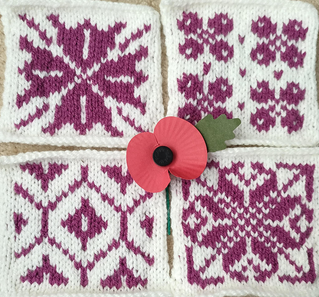 Vintage Norwegian tiles 2knit nov