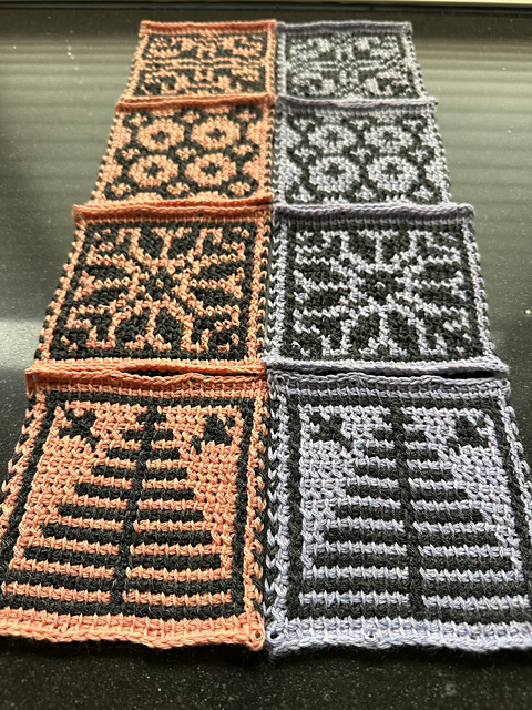 Vintage Norwegian Tiles December