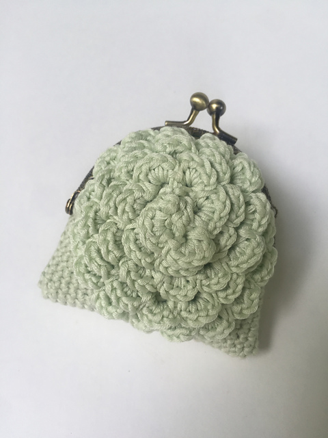 Vintage Crochet Change Purse
