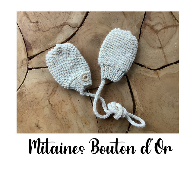 mitaines bouton d'or
