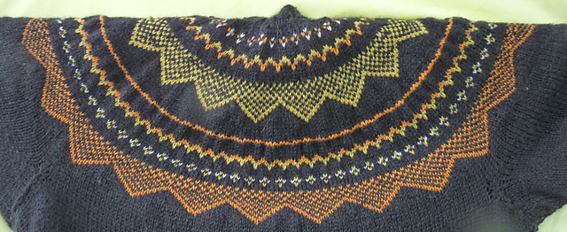 Yoked sweater chart (page 133)