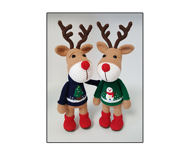 amigurumi Reindeer christmas