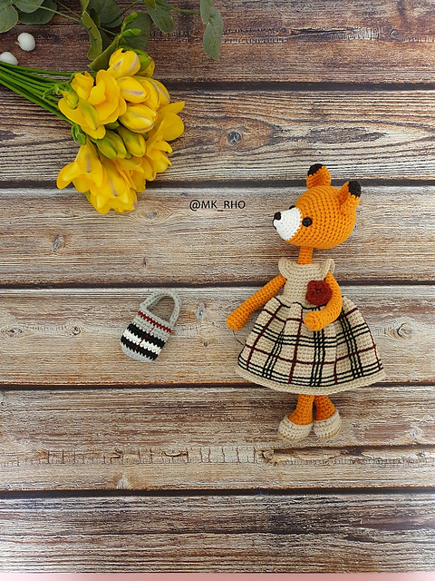 Amigurumi, Bella the Fox
