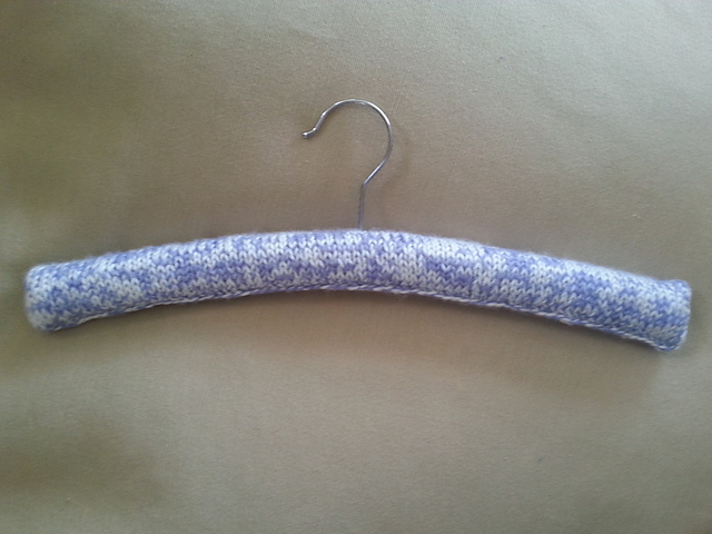 Two Tone Coat Hanger Cover