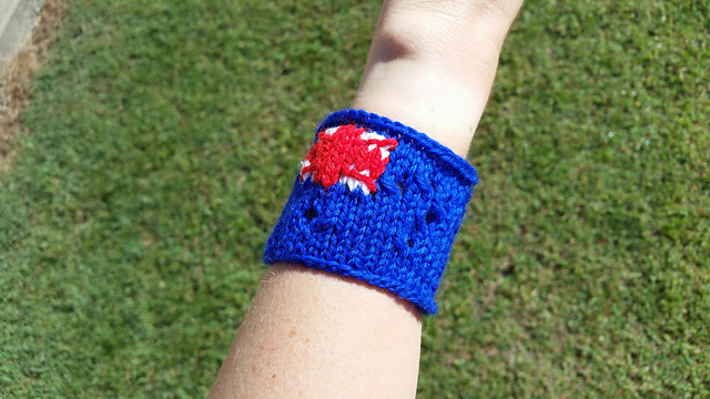 Australia Day Wrist Cuff