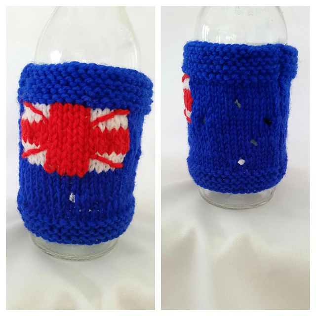 Australia Day Stubbie Cooler