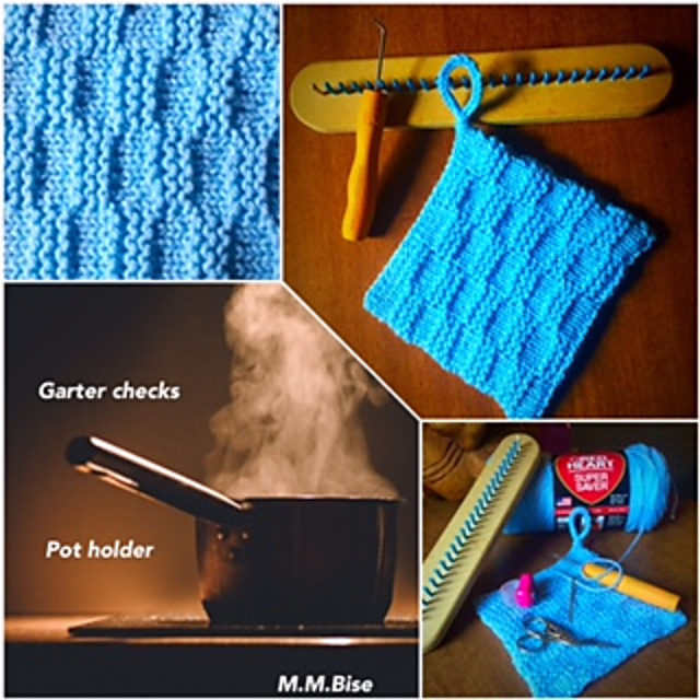 Garter Checks Hot Pad