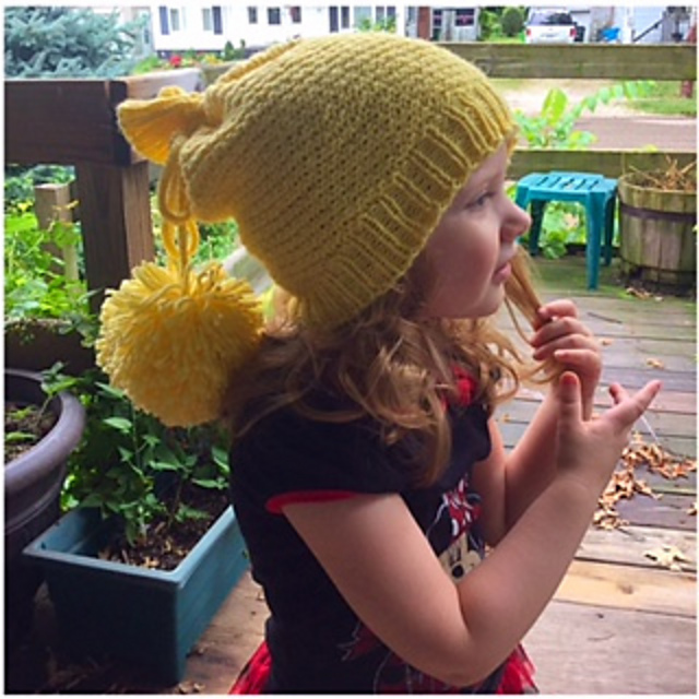 Soft Spirals Sack Hat