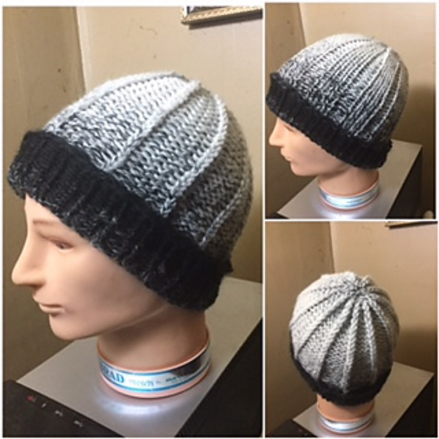 Purl Effects hat