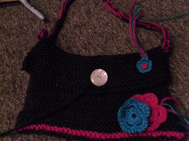 Garter Flowery bag