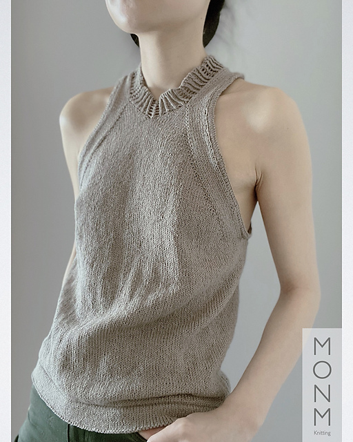 Ravelry: ONE Tank Top pattern by MINGBI LUO