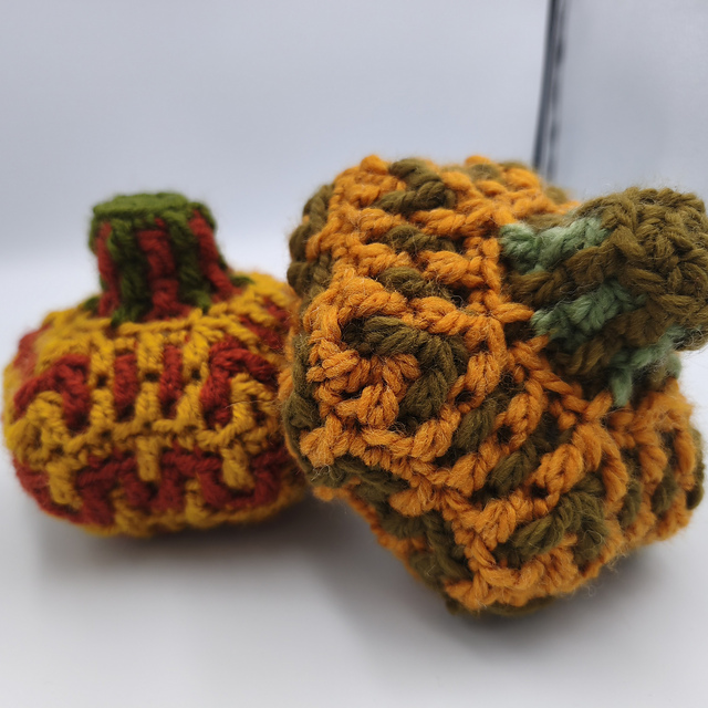 Mosaic Crochet Pumpkin — Halloween Special