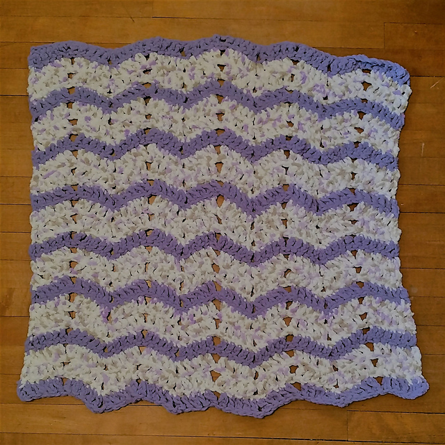 Lace Ripple Afghan