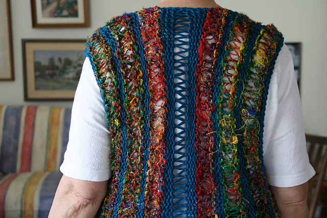 Sari Silk Vest