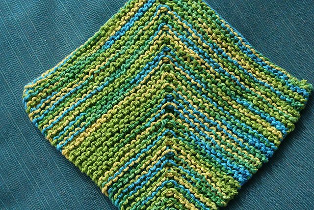 Right Angles Dishcloth