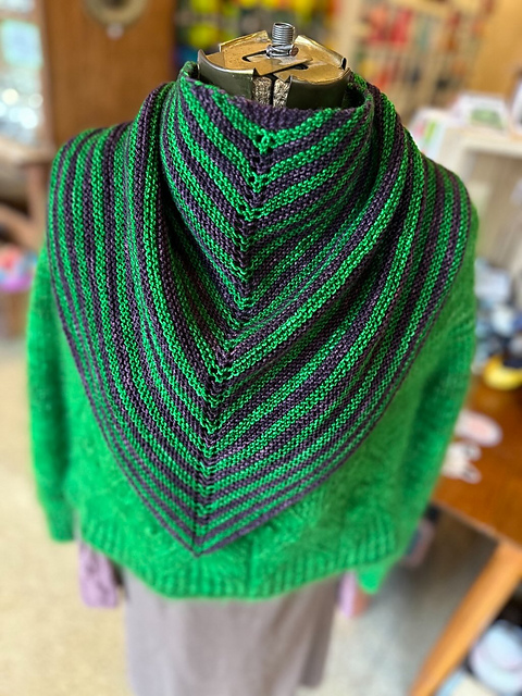 Ravelry: Victory Garden Kerchief pattern by Sara Lawrence