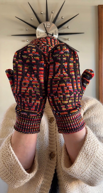 Stained Glass Mittens