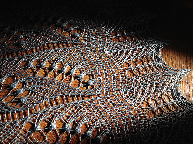 Lily of the Valley Lace Scarf