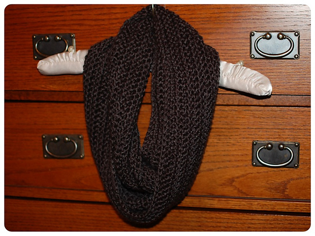 Herringbone Infinity Scarf