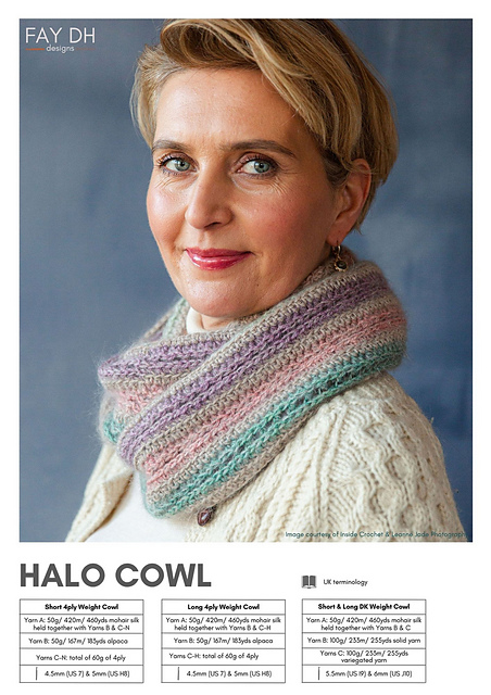 Halo Crochet Cowl