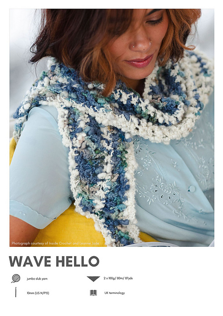 Wave Hello Shawlette