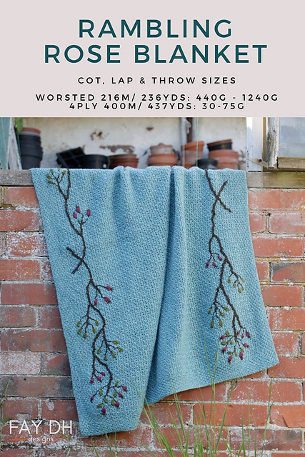 Rambling Rose Blanket