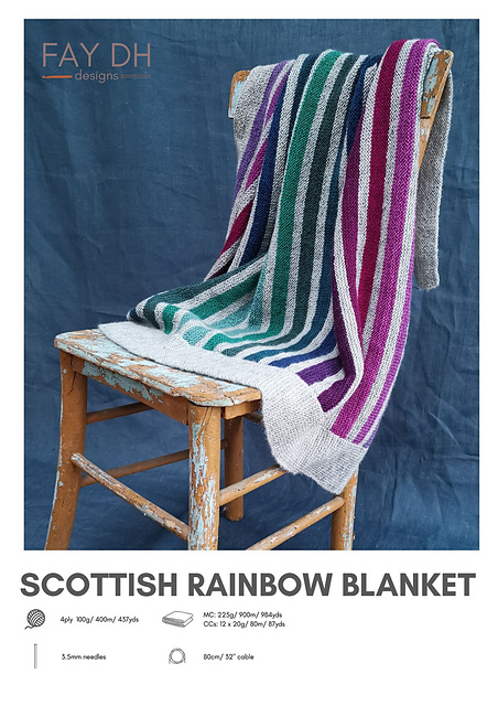 Scottish Rainbow Blanket