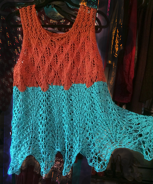 Sleeveless Lace Tunic