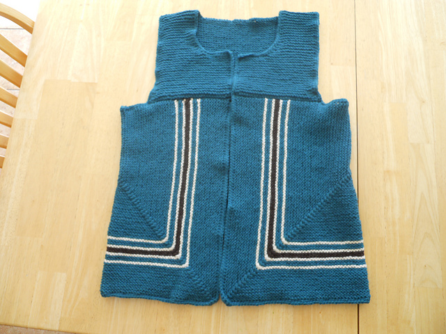 Meg's Mitered Vest or Jacket WG85