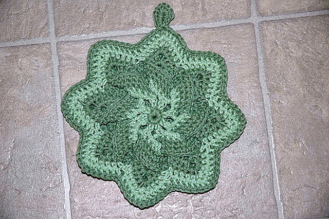 Pinwheel Potholder