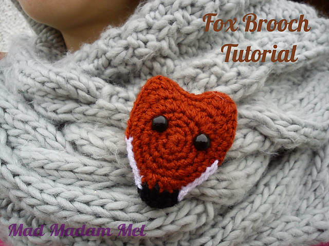 Fox Brooch / Pin