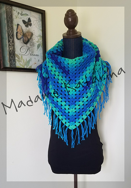Crochet Boho Cowl