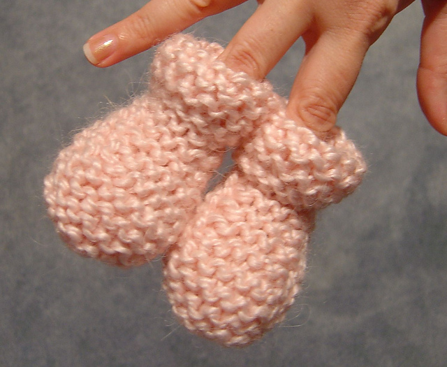 French Two Hour Baby Booties