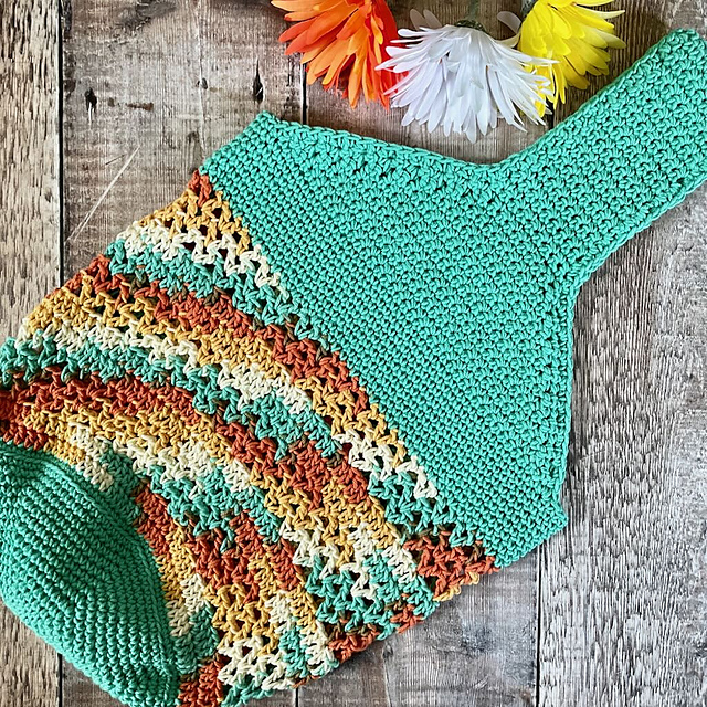 V-Stitch Market Bag