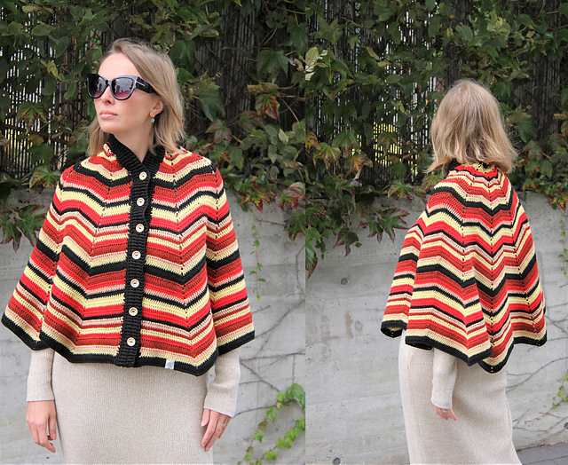 Marigold poncho