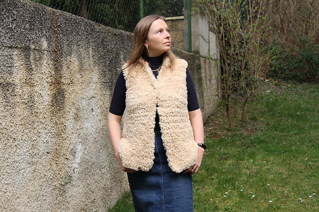 Chinchilla vest