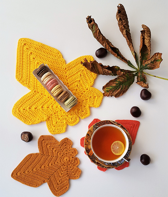 Autumn leaf kitchen decor