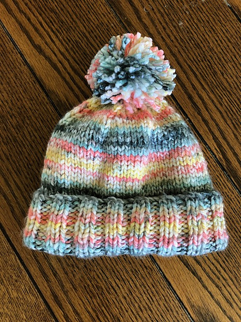 Childs chunky store hat knitting pattern