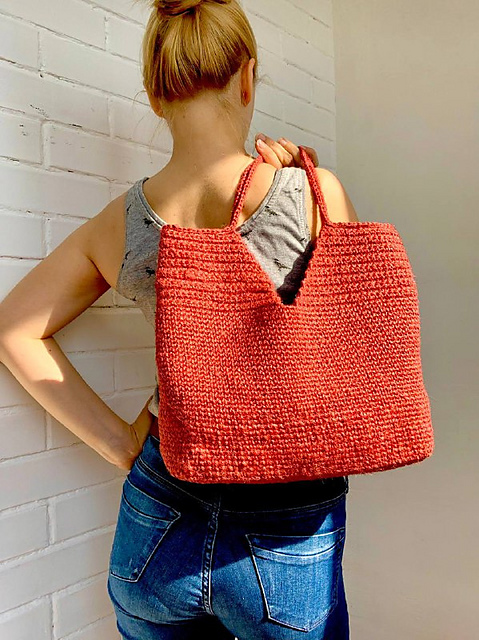 Jute Shopping Tote Bag