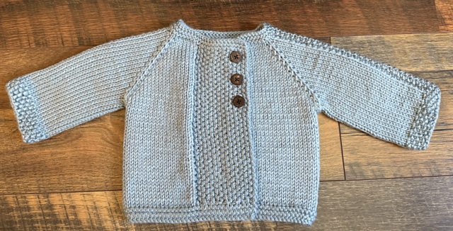 Baby Blue Cardigan